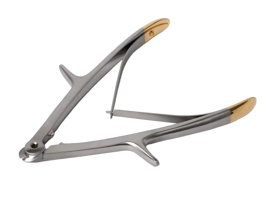 Gold Handle Bone Reduction Forceps With Speed Lock
